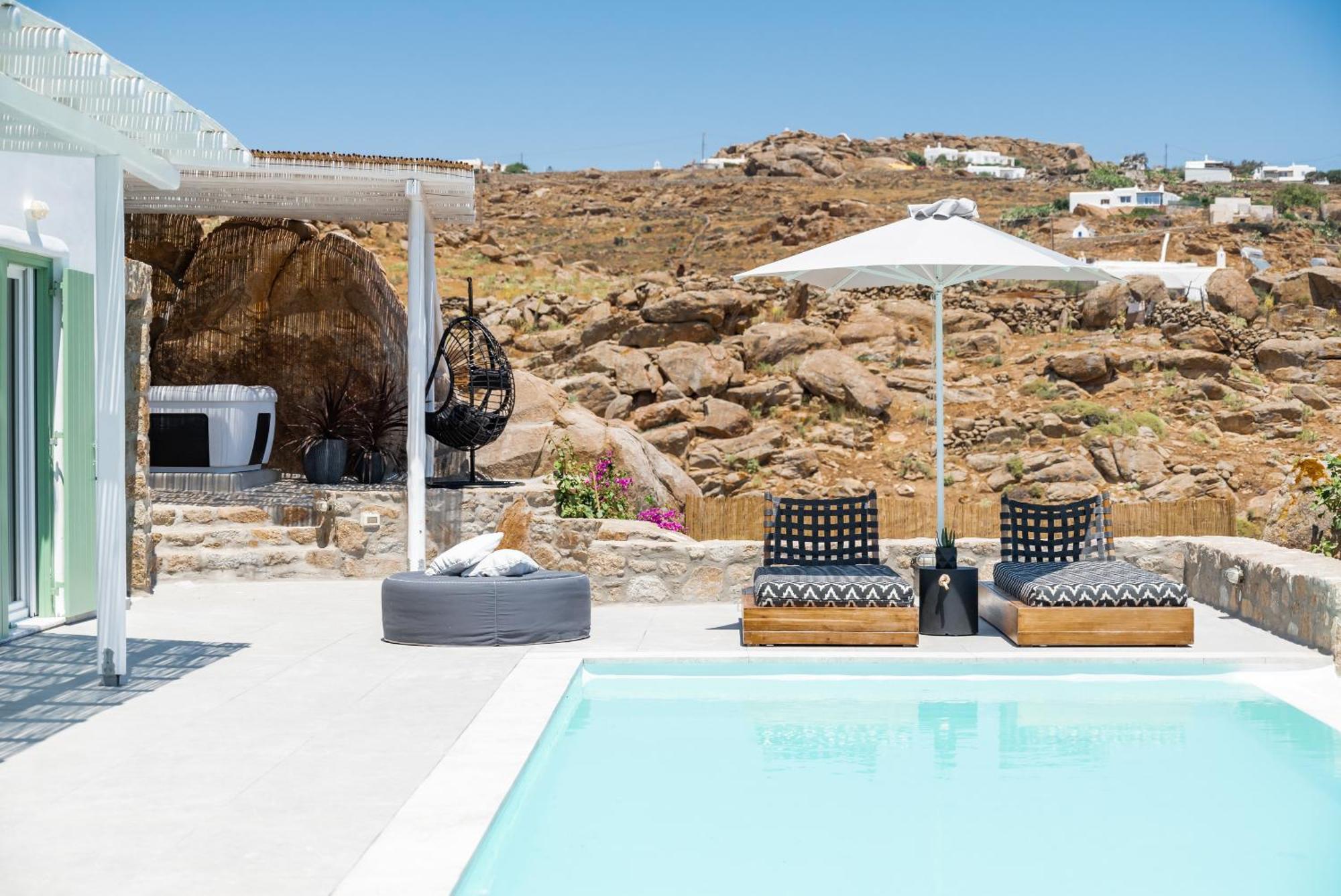 Dioni Villa Mykonos Парага Экстерьер фото